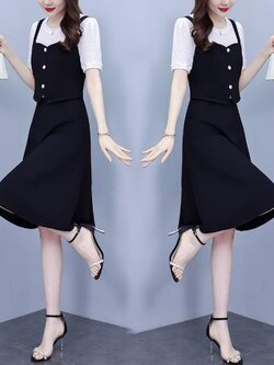 เดรสสีดำสุภาพ เรียบหรู ดูดี เหมาะกับทุกโอกาส | เดรสผู้หญิงแฟชั่นสุภาพ