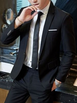 สูท Blazers ผู้ชาย เสื้อคลุมสไตล์สูท สำหรับผู้ชาย