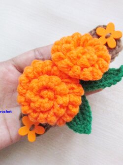 Bancrochet ที่คล้องสายหน้ากากอนามัย หรือหน้ากากผ้าถักโครเชต์ ไม่เจ็บหลังหู mask mates crochet หลากสี 3.5 นิ้ว