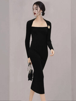 ชุดเดรสแฟชั่น เดรสเกาหลี SHACOS