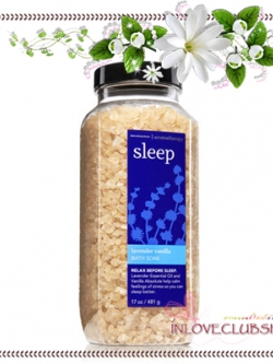 Bath & Body Works Aromatherapy / Bath Soak 481 g. (Sleep - Lavender Vanilla)