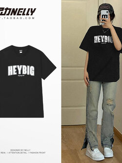 เสื้อยืดคอกลม ผู้ชาย เสื้อยืดผู้ชายเกาหลี เสื้อยืดเกาหลี แบรนด์ NELLY