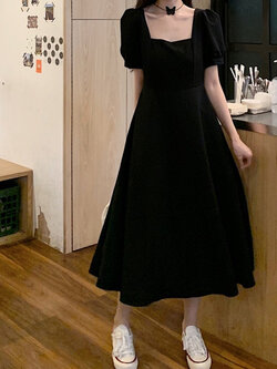 เดรสคนอ้วนวัยรุ่น เดรสวัยรุ่น Pomelo Large size