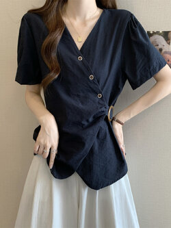 เสื้อสีดำสุภาพ เรียบหรู ดูดี เหมาะกับทุกโอกาส | เสื้อผู้หญิงสุภาพ