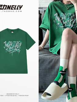 เสื้อยืดคอกลม ผู้ชาย เสื้อยืดผู้ชายเกาหลี เสื้อยืดเกาหลี แบรนด์ NELLY