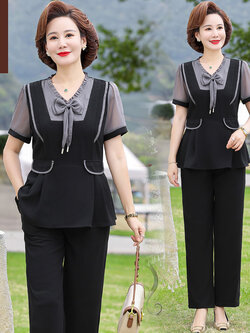 เสื้อผ้าคุณแม่วัย 60 เสื้อคนแก่ผู้หญิงวัย60