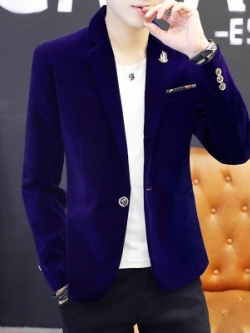 สูท Blazers ผู้ชาย เสื้อคลุมสไตล์สูท สำหรับผู้ชาย