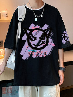 เสื้อยืดผู้ชายอ้วน M-5XL