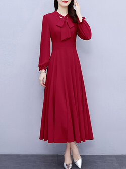 เดรสวัยผู้ใหญ่40-60ปี เดรสคุณแม่ ชุดเดรสทำงานวัยผู้ใหญ่ แบรนด์ MAMA DRESS