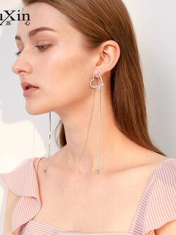 ตุ้มหู ต่างหู ต่างหูผู้หญิง By SuXin