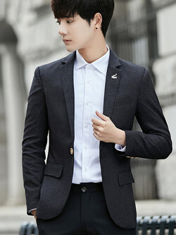 สูท Blazers ผู้ชาย เสื้อคลุมสไตล์สูท สำหรับผู้ชาย