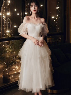 ชุดราตรี ชุดราตรีสวยหรู แบบ ทันสมัย Evening dress