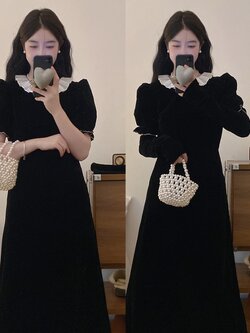 เดรสสาวอวบ มีไซส์ L-4XLอกเสื้อ 38-47 นิ้ว ใส่ได้ทั้งสาวหุ่นดีน่ารักจนถึงสาวอวบพลัสไซส์ จัดส่งฟรี! ทักแชทสั่งซื้อ