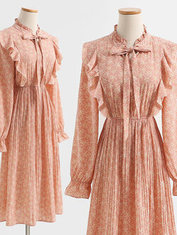 เดรสชีฟอง เดรสลายดอกไม้ Fairy House