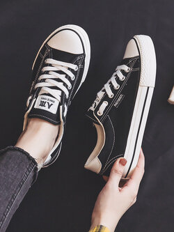 รองเท้าผ้าใบ ผู้หญิง รองเท้าผ้าใบวัยรุ่น แบรนด์ RENBEN