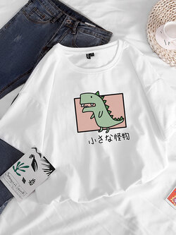 เสื้อยืดคอตตอน สกรีนลายน่ารัก มีหลากหลายสี ส่งฟรีทั่วไทย BY JIMIAO