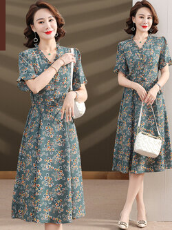 เสื้อผ้าคุณแม่วัย 60 เสื้อคนแก่ผู้หญิงวัย60