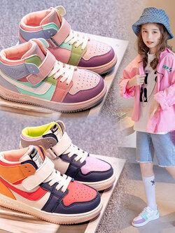 รองเท้าผ้าใบเด็ก รองเท้ากีฬาเด็ก รองเท้าผ้าใบเด็กแนวสปอร์ท