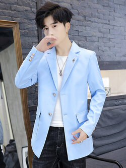 สูท Blazers ผู้ชาย เสื้อคลุมสไตล์สูท สำหรับผู้ชาย