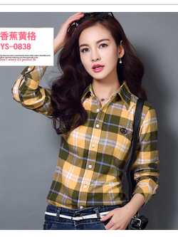 เสื้อเชิ้ตสีเหลือง เสื้อเชิ้ตสีเหลืองสวยๆ เสื้อเชิ้ตสีเหลืองผู้หญิง จัดส่งฟรีทั่วประเทศไทย