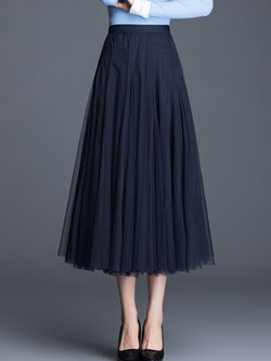 กระโปรงเอวยืด มีไซส์เดียวรอบเอว 64-80 ซม.เหมาะสำหรับผู้สวมน้ำหนักตัว40-60กิโลกรัม