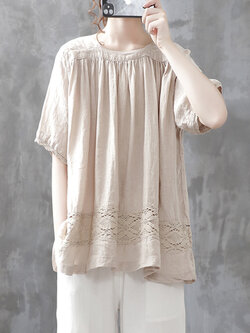 เสื้อเชิ้ตผ้าฝ้ายลินิน ขายเสื้อเชิ้ต ผ้าลินิน เสื้อเชิ้ตผ้าฝ้ายผู้หญิง