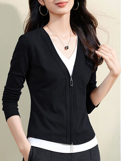 เสื้อยืดสีดำ แฟชั่น เสื้อยืด T-shirt สีดำ สวมใส่สบาย ไม่ร้อน