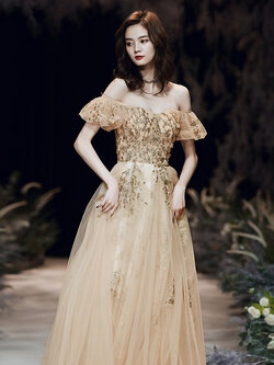 ชุดราตรี ชุดราตรีสวยหรู แบบ ทันสมัย Evening dress