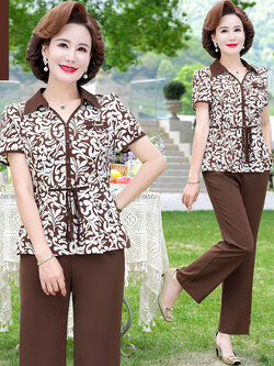 เสื้อผ้าคุณแม่วัย 60 เสื้อคนแก่ผู้หญิงวัย60