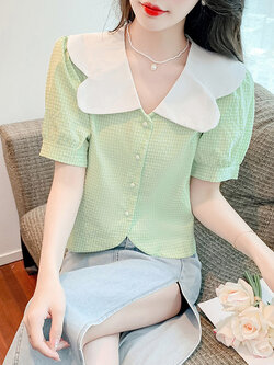 เสื้อเชิ้ตแขนยาววัยรุ่น ลายสวยๆ แบรนด์ YIL AN