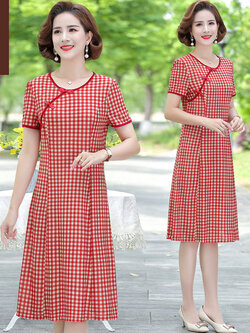 เดรสวัยผู้ใหญ่40-60ปี เดรสคุณแม่ ชุดเดรสทำงานวัยผู้ใหญ่ แบรนด์ MAMA DRESS