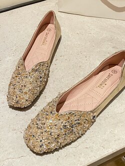 รองเท้าคัทชูผู้หญิง รองเท้าส้นแบนผู้หญิง