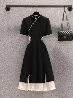 เดรสสีดำสุภาพ เรียบหรู ดูดี เหมาะกับทุกโอกาส | เดรสผู้หญิงแฟชั่นสุภาพ