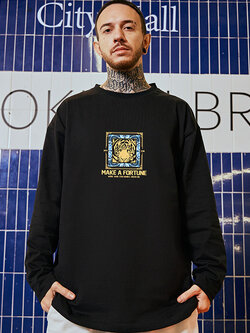 เสื้อยืดผู้ชายอ้วน S-5XL(อกเสื้อ39-51นิ้ว)