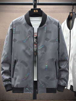 เสื้อคลุมแจ็คเก็ต เสื้อกันหนาวคนอ้วน M-8XL