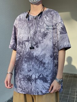 เสื้อยืดผู้ชายอ้วน M-5XL