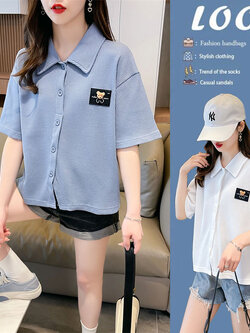 เสื้อยืดคนอ้วนแบบโอเวอร์ไซส์แบบ ulzzang fashion สนใจทักแชท