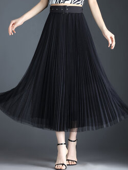 กระโปรงยาว กระโปรงยาวทรงเอ กระโปรงทำงาน