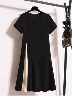 เดรสสีดำสุภาพ เรียบหรู ดูดี เหมาะกับทุกโอกาส | เดรสผู้หญิงแฟชั่นสุภาพ