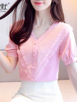 เสื้อเชิ้ตแฟชั่น เสื้อเชิ้ตชีฟอง เสื้อเชิ้ตลูกไม้ เสื้อเชิ้ตลายสวยๆ By Alier Alier