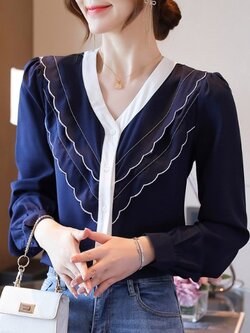 เสื้อเชิ้ตแฟชั่น เสื้อเชิ้ตชีฟอง เสื้อเชิ้ตลูกไม้ เสื้อเชิ้ตลายสวยๆ By Alier