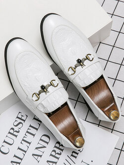 รองเท้าหนังผู้ชาย มีไซส์39-44 รองเท้าโลฟเฟอร์ชาย Slip-On Shoes
