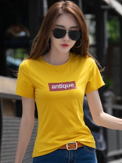 เสื้อยืดคอตตอนเรียบหรู