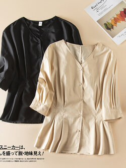 เสื้อลินิน แบบเสื้อสวยๆ เสื้อผ้าฝ้ายลินิน เสื้อเชิ้ตผ้าลินิน BY LININ