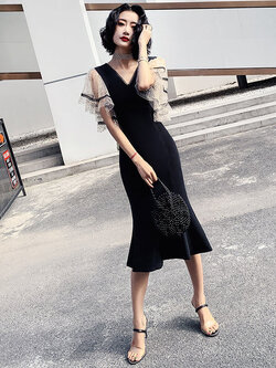 ชุดราตรี ชุดราตรีสวยหรู แบบ ทันสมัย Evening dress