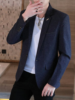 สูท Blazers ผู้ชาย เสื้อคลุมสไตล์สูท สำหรับผู้ชาย