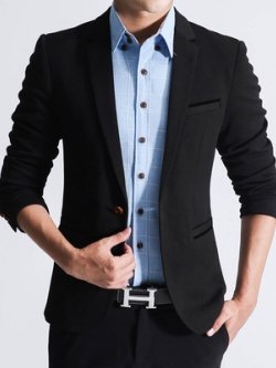 สูท Blazers ผู้ชาย เสื้อคลุมสไตล์สูท สำหรับผู้ชาย