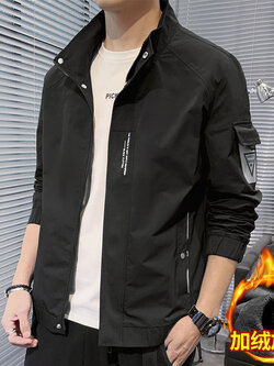 เสื้อแจ็คเก็ตเบสบอล เสื้อคลุม เสื้อแขนยาวสไตล์เกาหลี