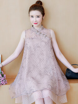 ชุดเดรสคอจีนสวยๆ ชุดแซกคอจีน ลูกไม้ ชุดคอจีนสวยๆ เสื้อกี่เพ้า คอจีน