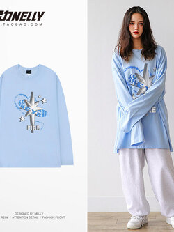 เสื้อยืดคอกลม ผู้ชาย เสื้อยืดผู้ชายเกาหลี เสื้อยืดเกาหลี แบรนด์ NELLY